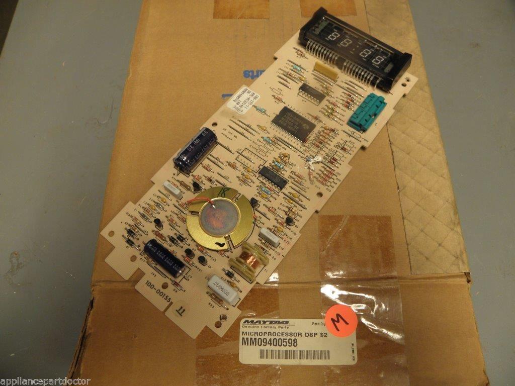 Maytag Microwave Microprocessor Board Assy MM09400598 520052 NEW IN BOX Maytag Microwave Microprocessor Board Assy MM09400598 520052 NEW IN BOX
